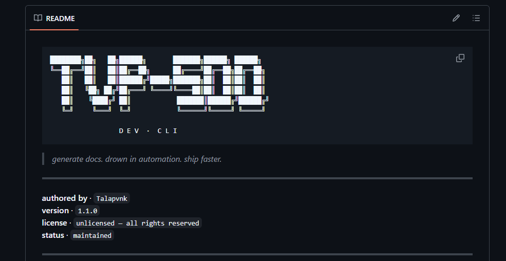 DEV CLI – SDD Automation Tool